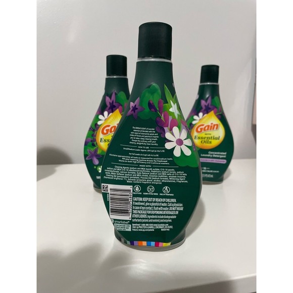 Gain Bath Gain Essential Oil Laundry Detergent Lavender And Calm